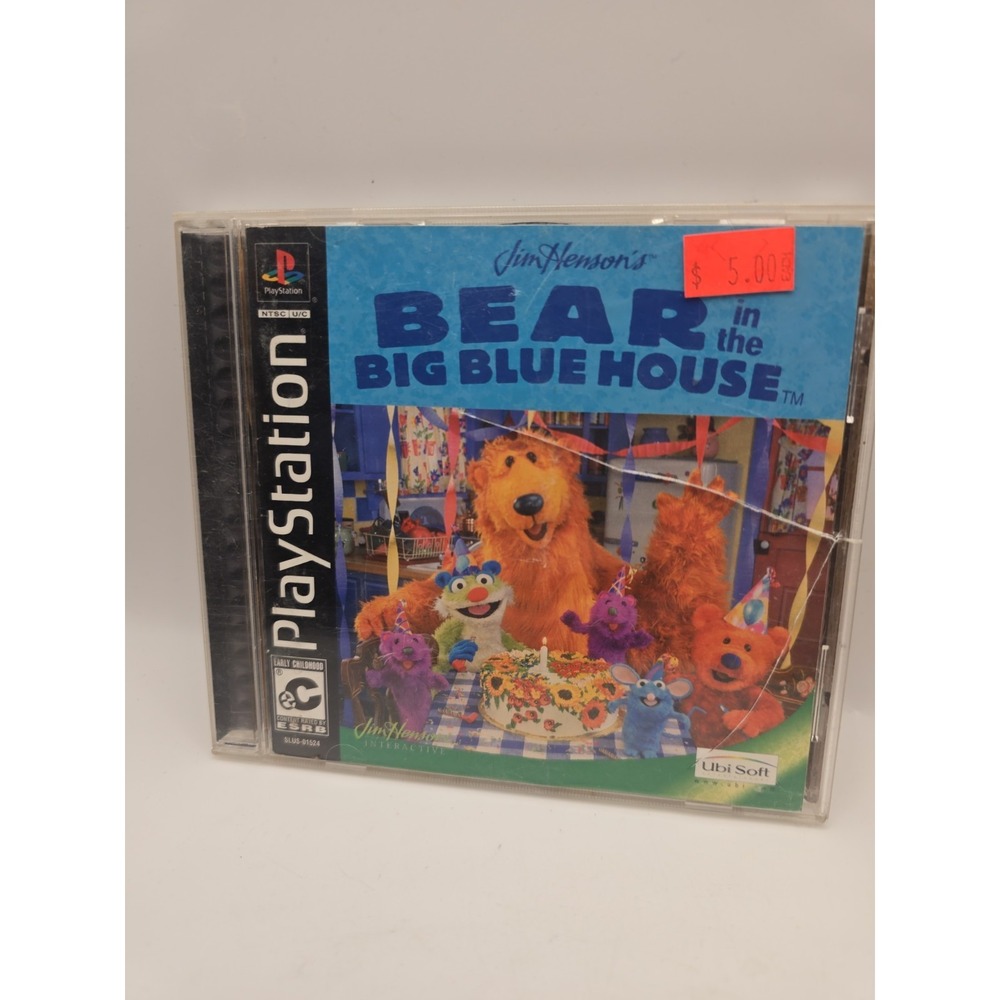 Jim Henson's Bear in the Big Blue House (Sony PlayStation 1, 2002)